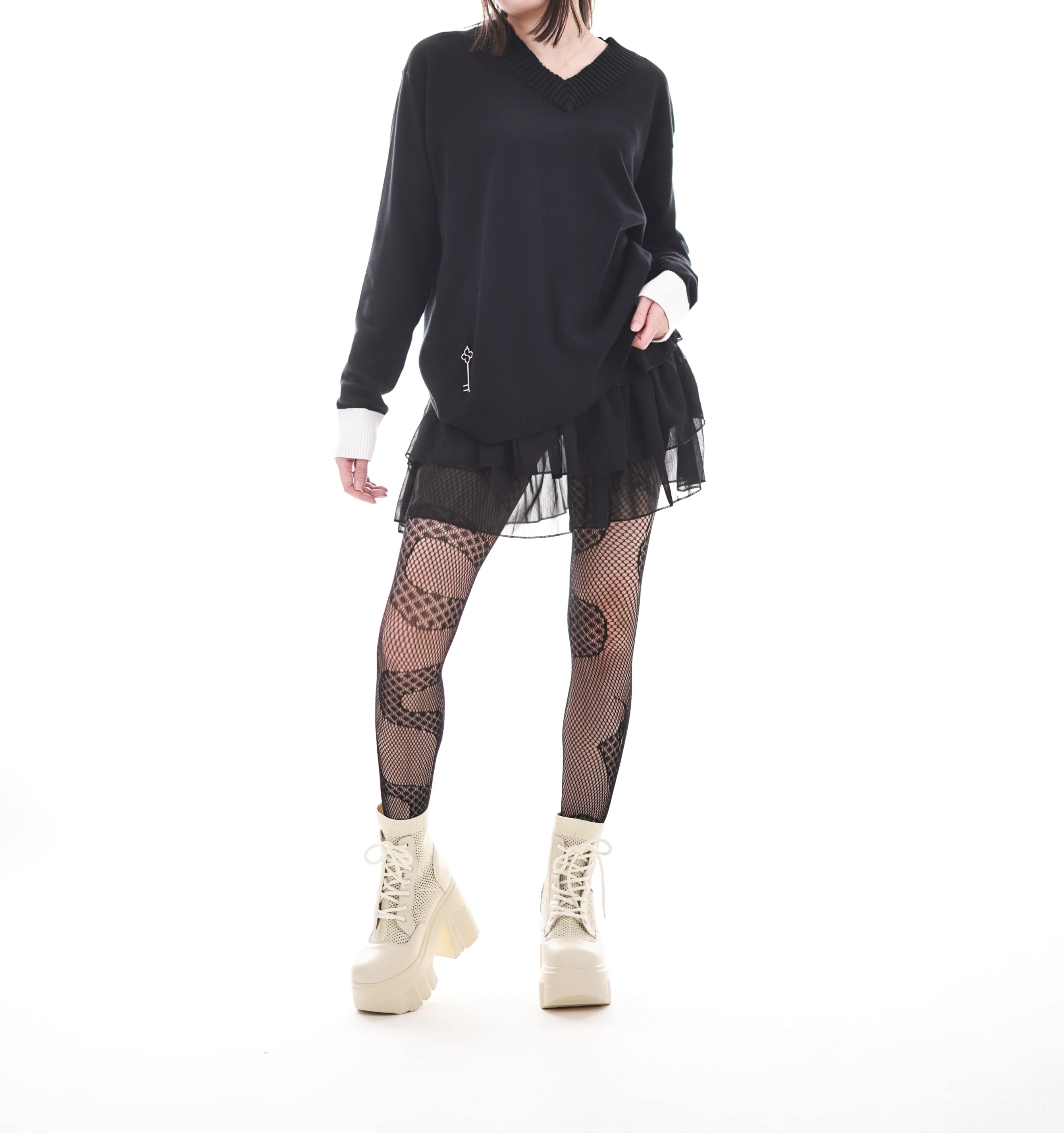 Signature V-Neck Sweater Preorder - Image 6