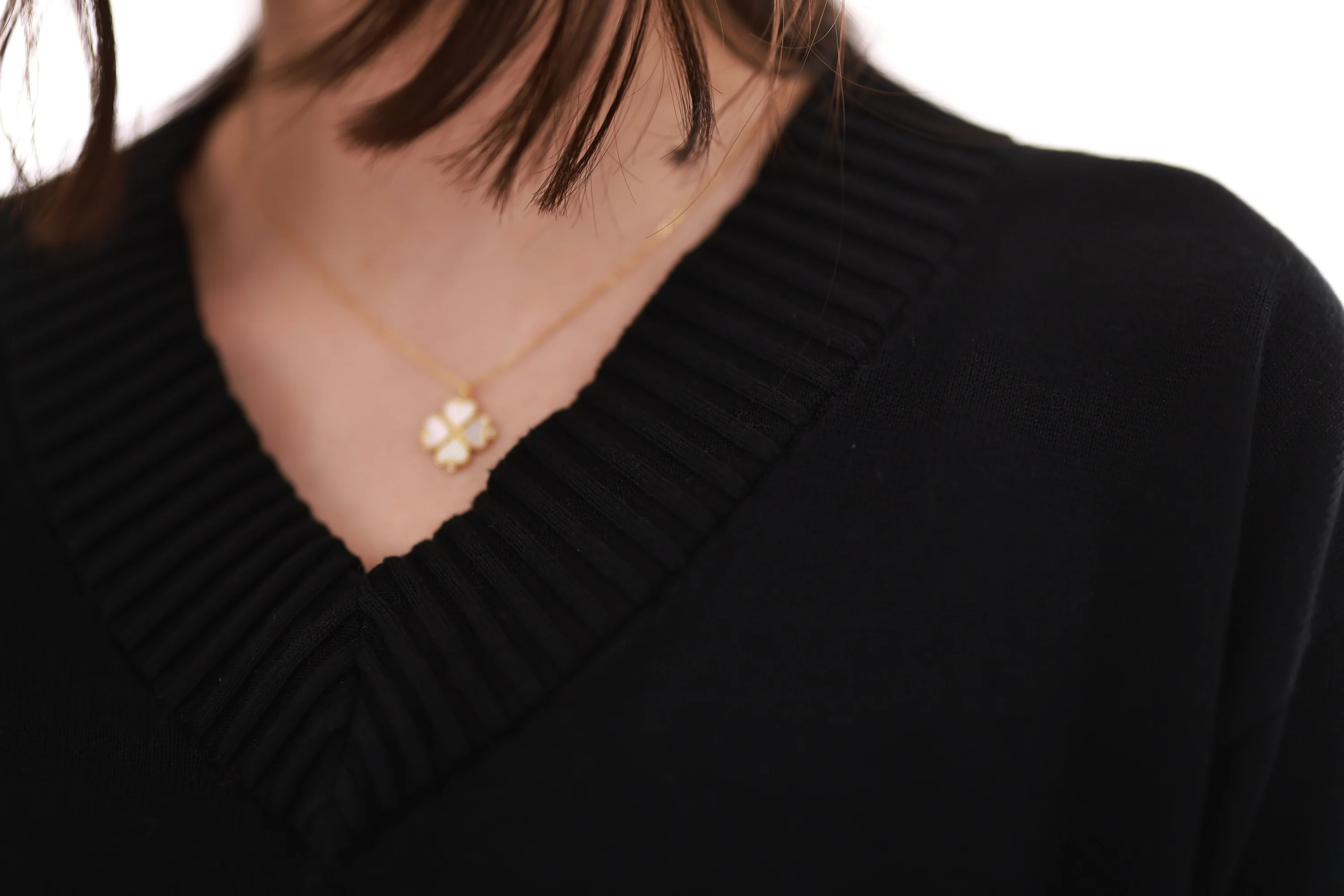 Signature V-Neck Sweater Preorder - Image 7